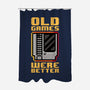 Old Games-None-Polyester-Shower Curtain-demonigote