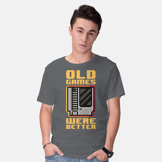 Old Games-Mens-Basic-Tee-demonigote