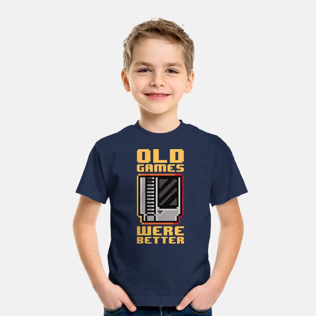 Old Games-Youth-Basic-Tee-demonigote