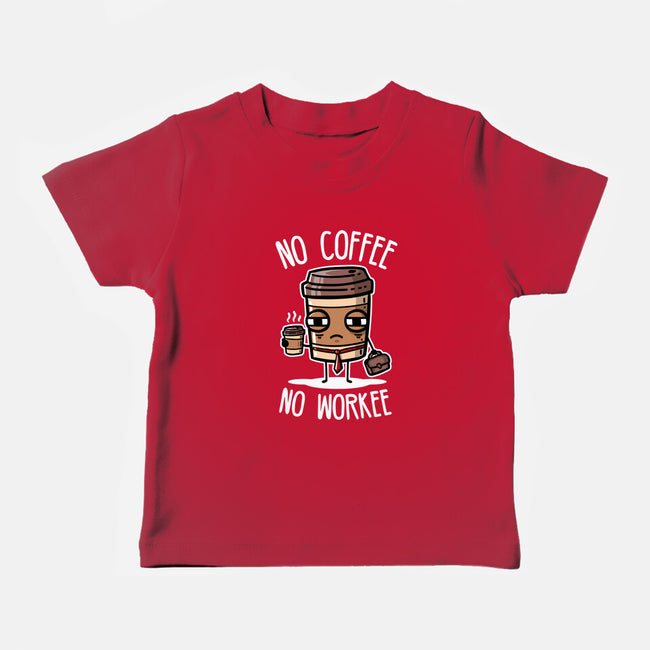 No Coffee-Baby-Basic-Tee-demonigote