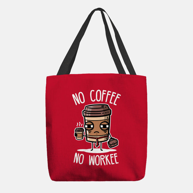 No Coffee-None-Basic Tote-Bag-demonigote