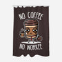 No Coffee-None-Polyester-Shower Curtain-demonigote