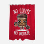 No Coffee-None-Polyester-Shower Curtain-demonigote