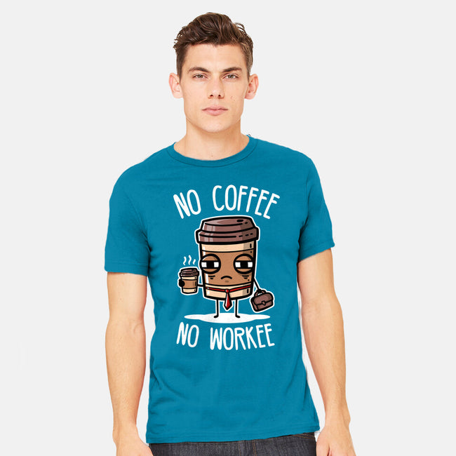 No Coffee-Mens-Heavyweight-Tee-demonigote