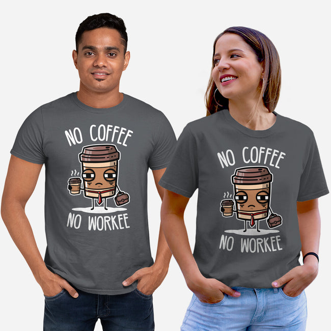 No Coffee-Unisex-Basic-Tee-demonigote