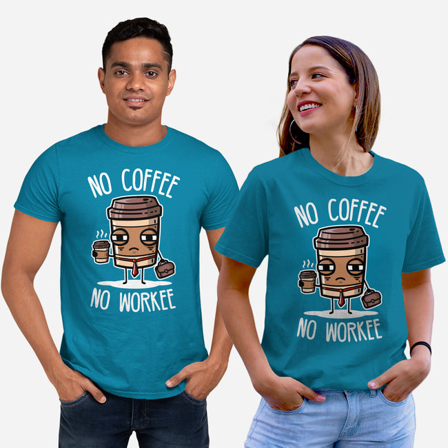 No Coffee-Unisex-Basic-Tee-demonigote