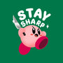 Kirby Stay Sharp-Mens-Basic-Tee-Tri haryadi