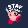 Kirby Stay Sharp-Mens-Long Sleeved-Tee-Tri haryadi