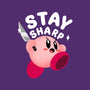 Kirby Stay Sharp-None-Glossy-Sticker-Tri haryadi