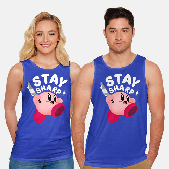 Kirby Stay Sharp-Unisex-Basic-Tank-Tri haryadi