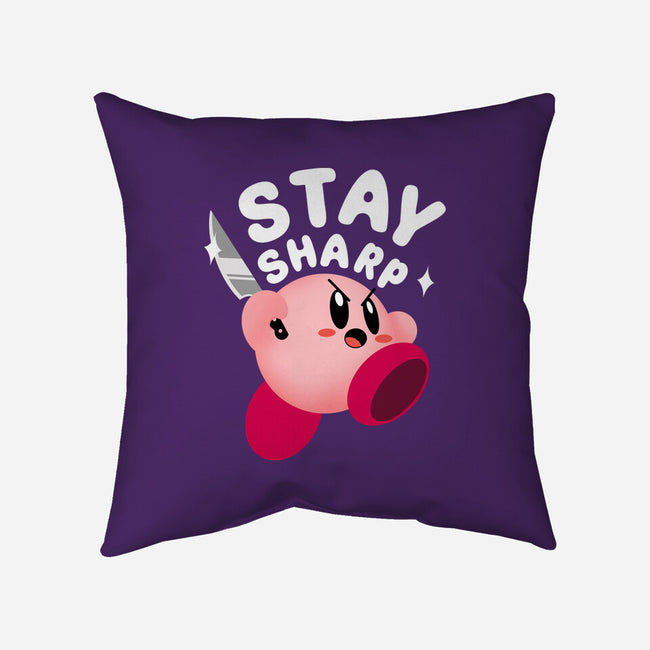 Kirby Stay Sharp-None-Removable Cover-Throw Pillow-Tri haryadi