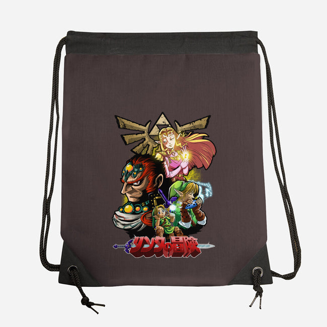 Hyrule Force-None-Drawstring-Bag-Diego Oliver