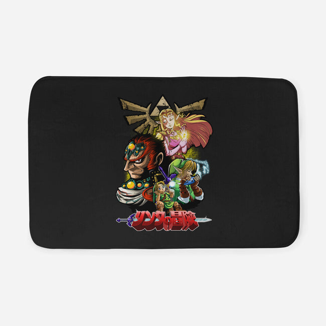 Hyrule Force-None-Memory Foam-Bath Mat-Diego Oliver