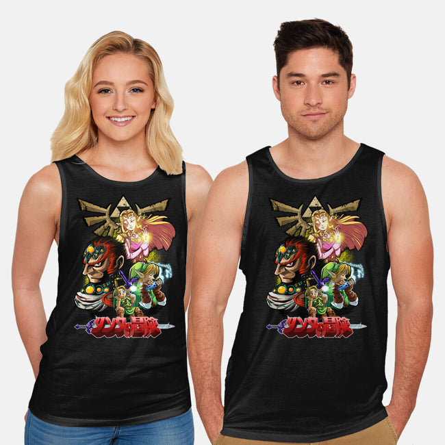 Hyrule Force-Unisex-Basic-Tank-Diego Oliver