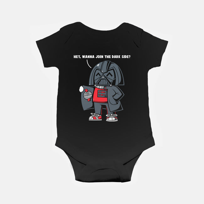 Join The Dark Side-Baby-Basic-Onesie-krisren28