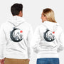 Panda Print-Unisex-Zip-Up-Sweatshirt-Vallina84