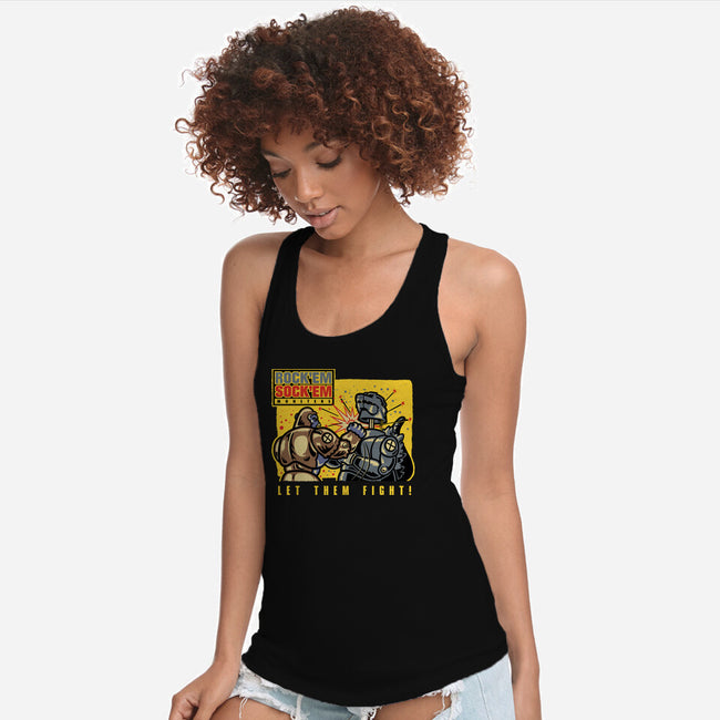 Let Em Fight-Womens-Racerback-Tank-demonigote