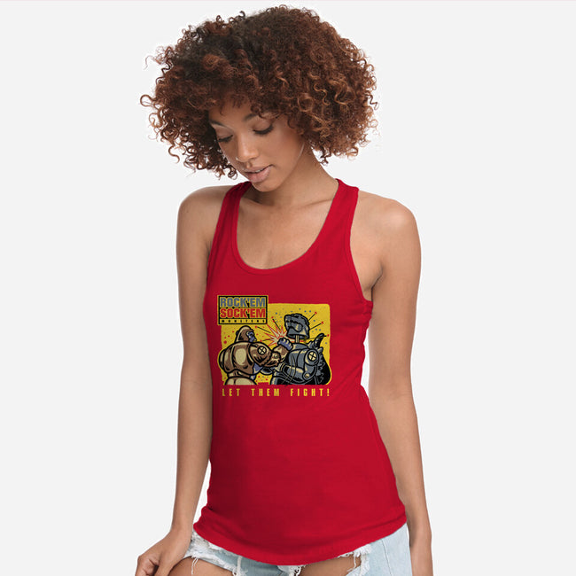 Let Em Fight-Womens-Racerback-Tank-demonigote