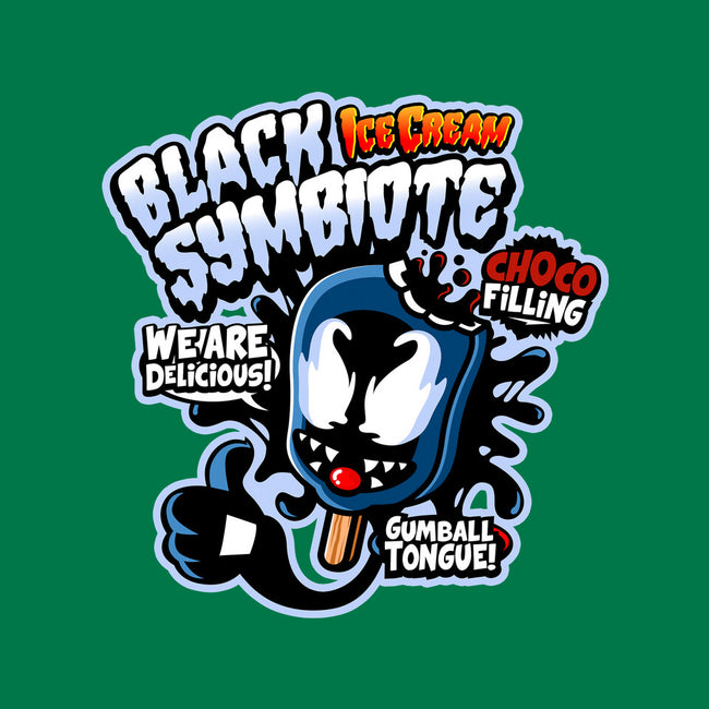 Black Symbiote Ice Cream-Mens-Basic-Tee-demonigote