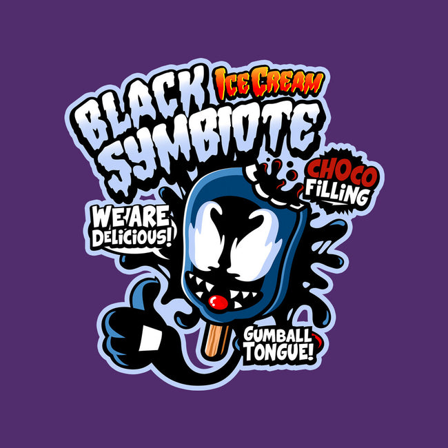 Black Symbiote Ice Cream-Youth-Basic-Tee-demonigote