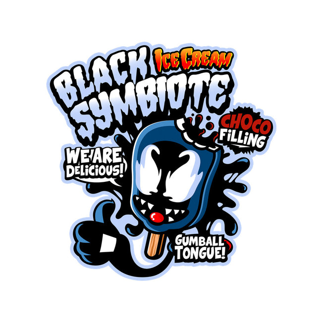 Black Symbiote Ice Cream-None-Glossy-Sticker-demonigote