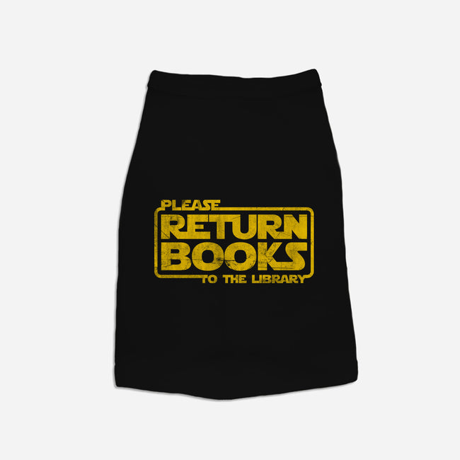 The Return Of The Books-Dog-Basic-Pet Tank-NMdesign