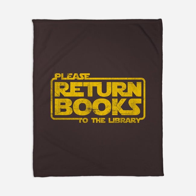 The Return Of The Books-None-Fleece-Blanket-NMdesign