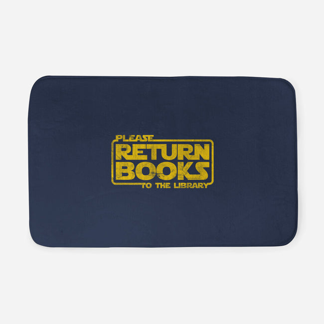 The Return Of The Books-None-Memory Foam-Bath Mat-NMdesign