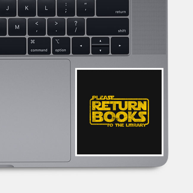 The Return Of The Books-None-Glossy-Sticker-NMdesign