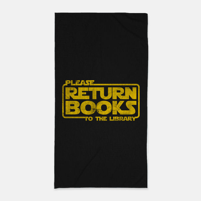 The Return Of The Books-None-Beach-Towel-NMdesign