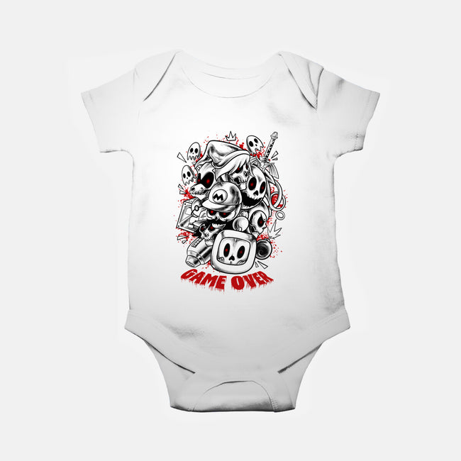 Sorry Game Over-Baby-Basic-Onesie-spoilerinc