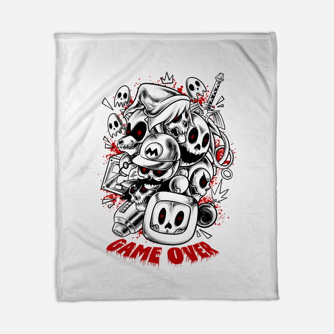 Sorry Game Over-None-Fleece-Blanket-spoilerinc