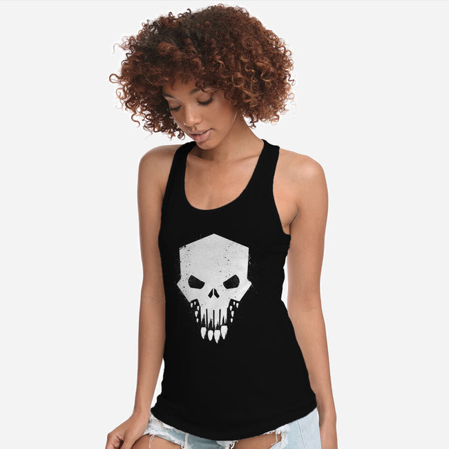 Helldivers Punisher-Womens-Racerback-Tank-rocketman_art