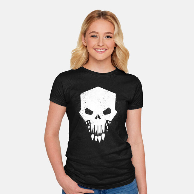 Helldivers Punisher-Womens-Fitted-Tee-rocketman_art