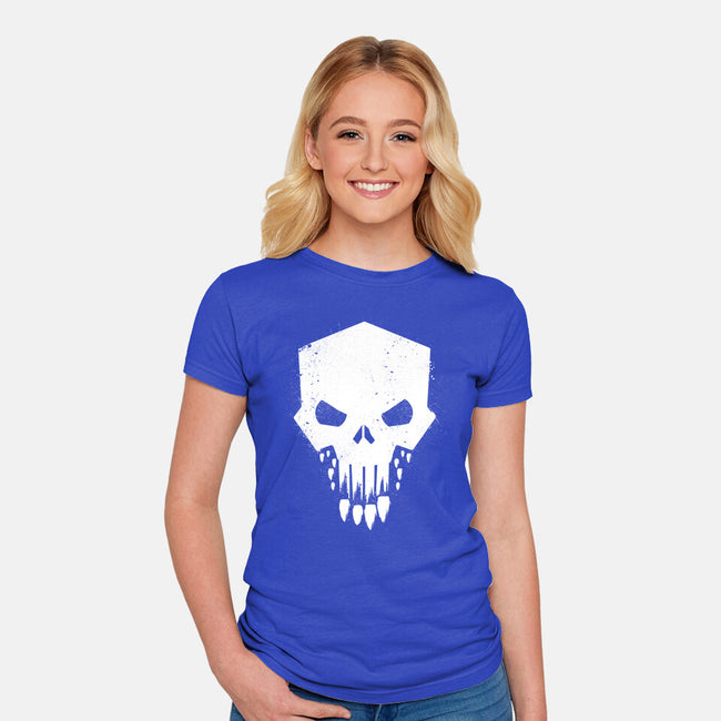 Helldivers Punisher-Womens-Fitted-Tee-rocketman_art