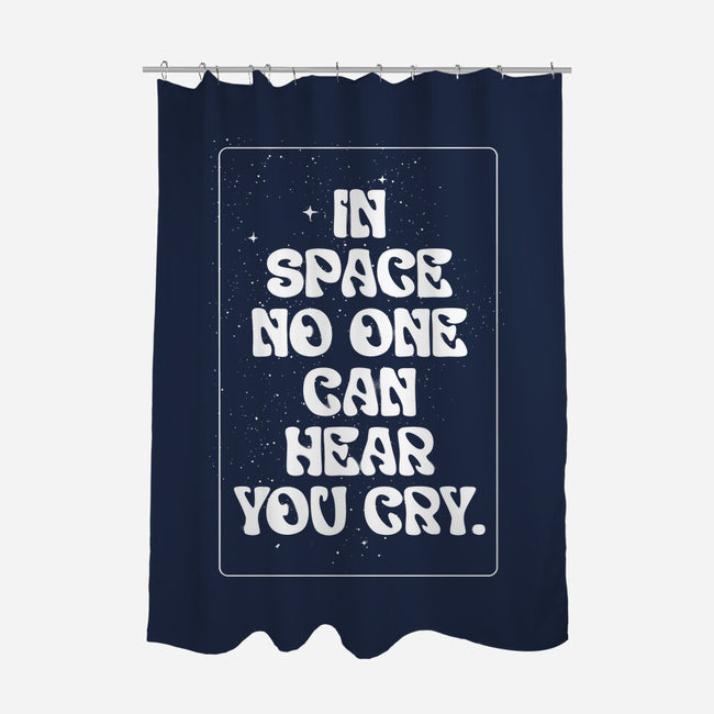 In Space-None-Polyester-Shower Curtain-demonigote