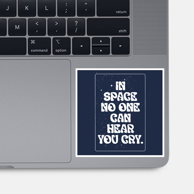 In Space-None-Glossy-Sticker-demonigote