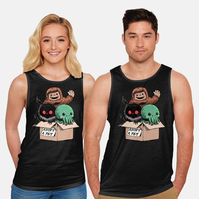 Adopt A Pet-Unisex-Basic-Tank-GoshWow