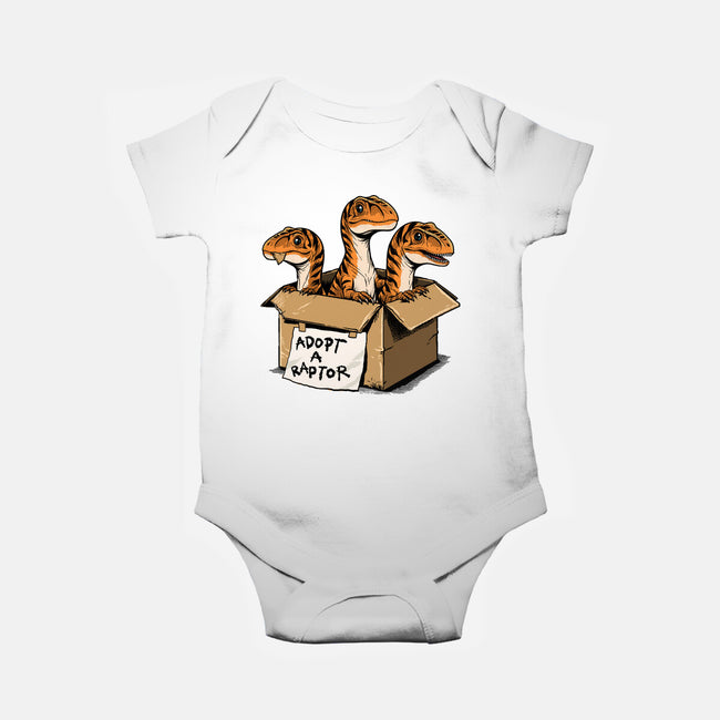 Prehistoric Adoption-Baby-Basic-Onesie-GoshWow