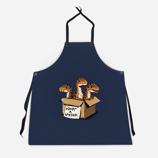 Prehistoric Adoption-Unisex-Kitchen-Apron-GoshWow