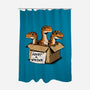 Prehistoric Adoption-None-Polyester-Shower Curtain-GoshWow