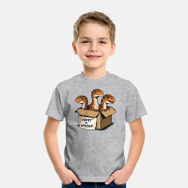 Prehistoric Adoption-Youth-Basic-Tee-GoshWow