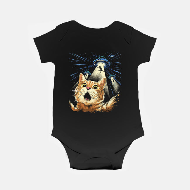 The Purrr-fect Abduction-Baby-Basic-Onesie-GoshWow