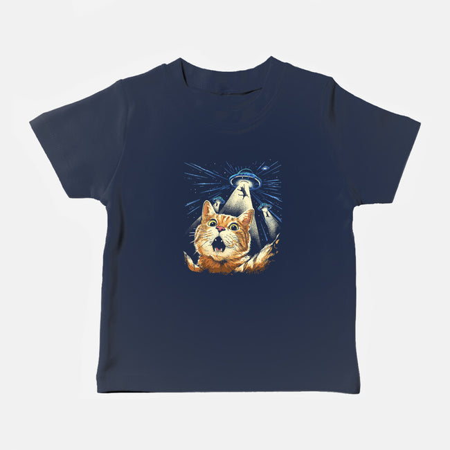 The Purrr-fect Abduction-Baby-Basic-Tee-GoshWow