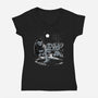 Cryptids-Womens-V-Neck-Tee-GoshWow