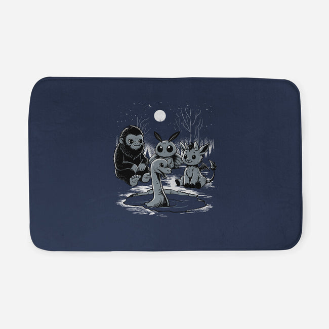 Cryptids-None-Memory Foam-Bath Mat-GoshWow