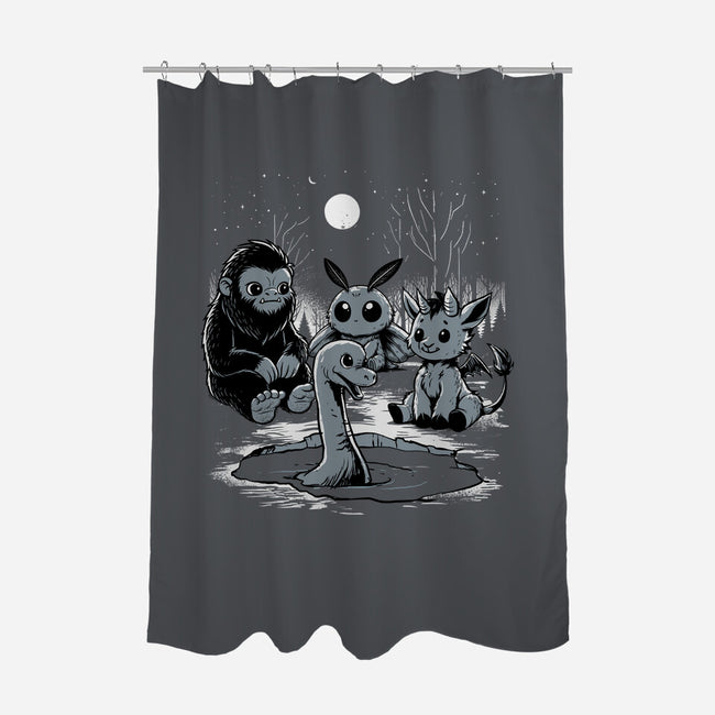 Cryptids-None-Polyester-Shower Curtain-GoshWow