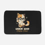 Feline Fine-None-Memory Foam-Bath Mat-koalastudio