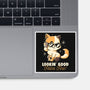 Feline Fine-None-Glossy-Sticker-koalastudio