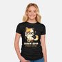 Feline Fine-Womens-Fitted-Tee-koalastudio